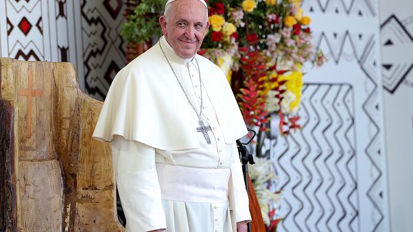 Il Papa incontra le popolazioni amazzoniche Il Papa incontra le popolazioni amazzoniche