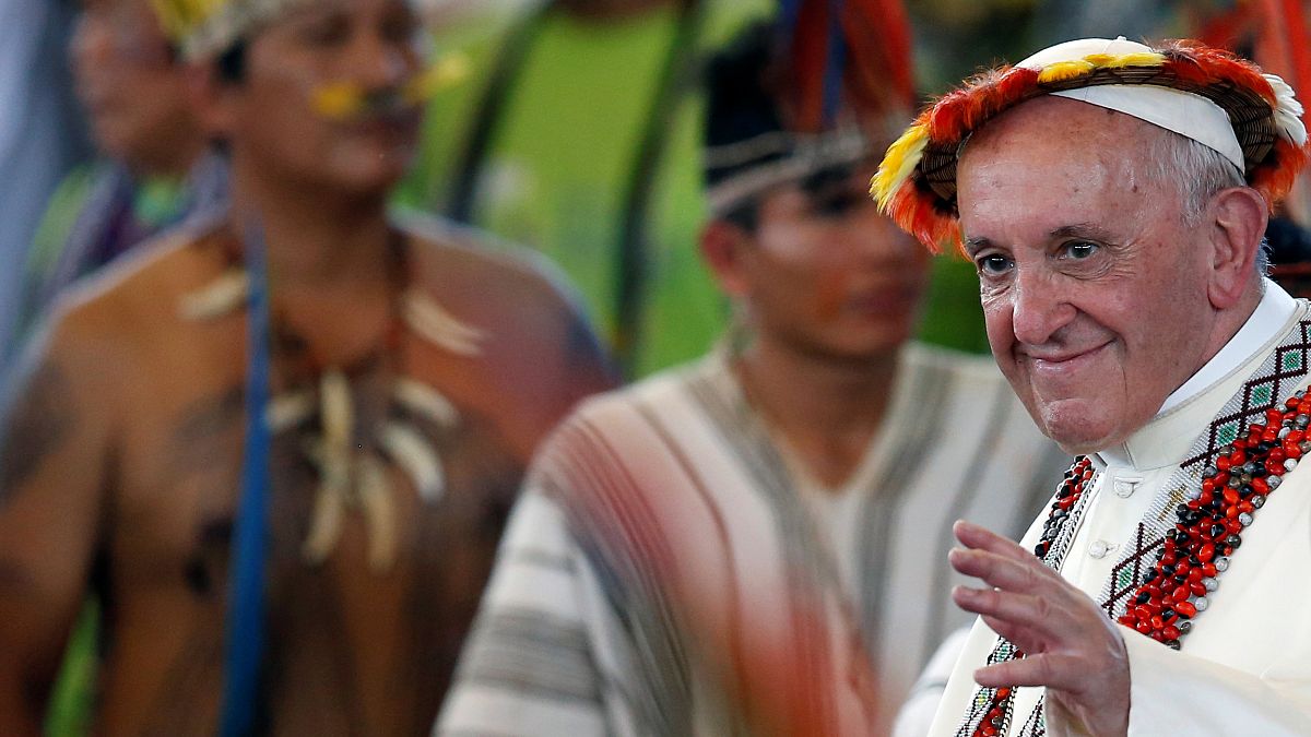 Le pape François au chevet des indiens d'Amazonie