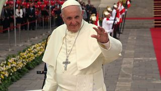 Papst Franzikus in Lima