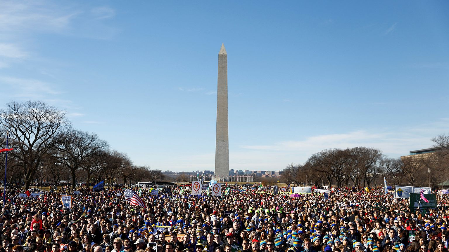 La marche des femmes, riposte aux gestes anti-IVG de Trump