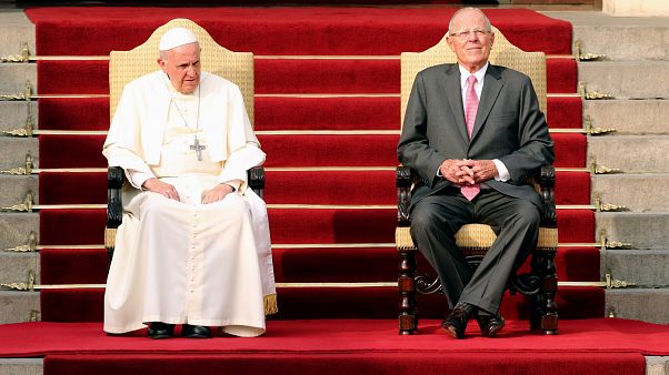 Pope condemns corruption on Peru trip Pope condemns corruption on Peru trip