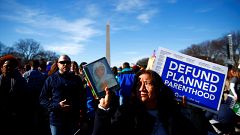 Washington sokaklarında 'kadın'a dair eylemler