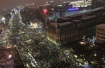 Romanians stage anti-corruption protests in Bucharest