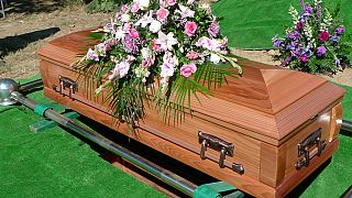 Ava Nell's coffin