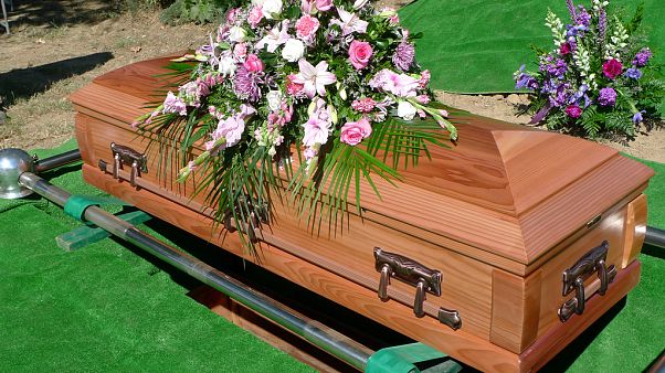 Ava Nell's coffin Ava Nell's coffin