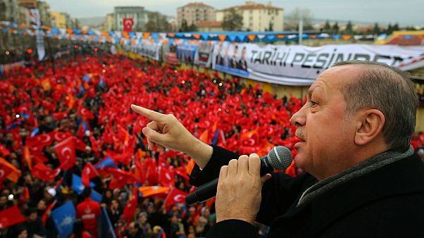 Turkish President Erdogan says a ground operation has begun in Syria's Afrin region Turkish President Erdogan says a ground operation has begun in Syria's Afrin region