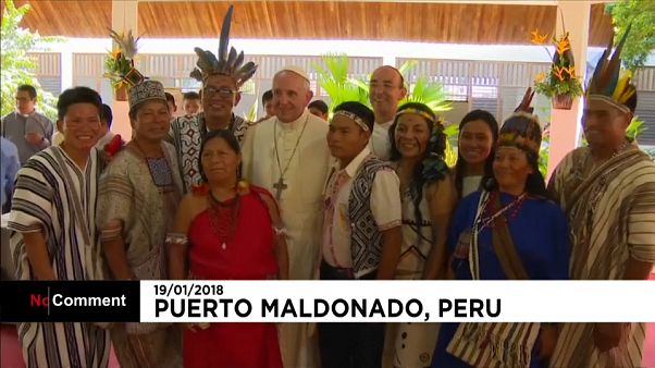 Papst Franziskus beklagt Misstände am Amazonas Papst Franziskus beklagt Misstände am Amazonas