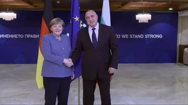 Merkel Bulgáriában Merkel Bulgáriában