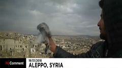 Σύρος στρατιώτης εκτρέφει περιστέρια στο Χαλέπι