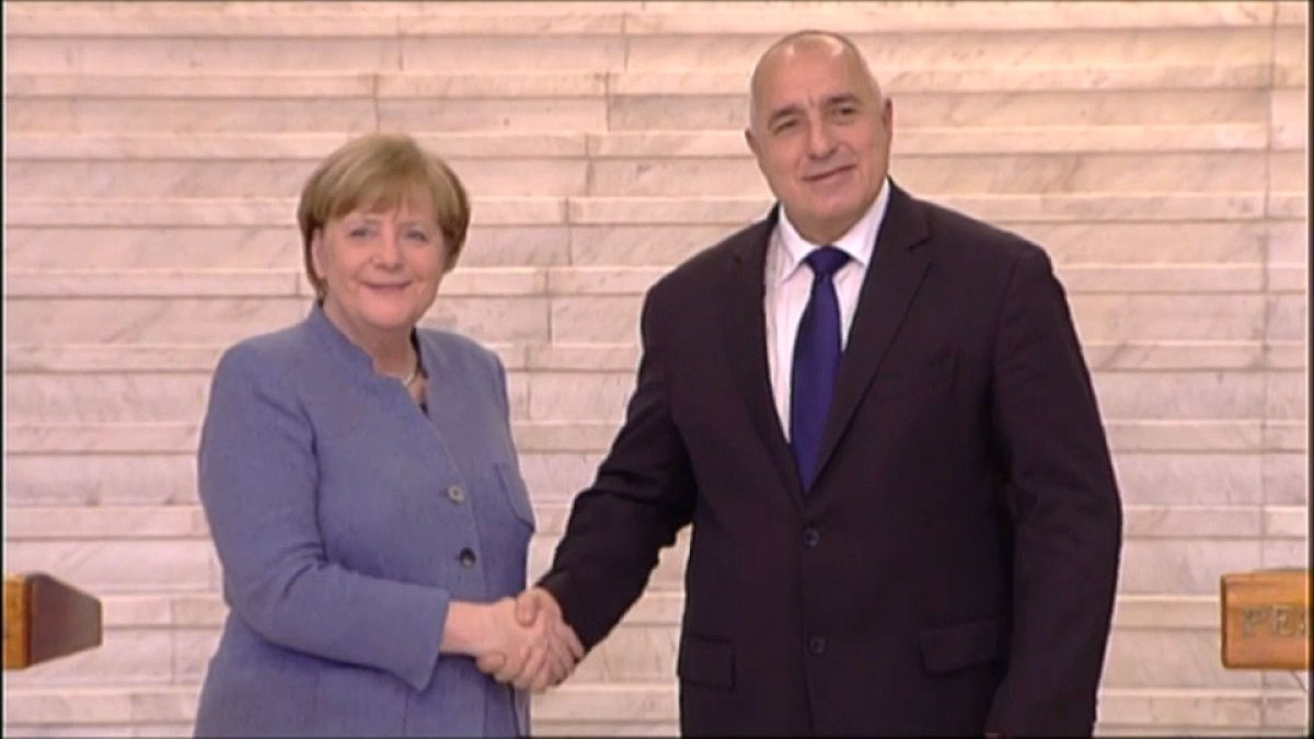 Merkel agradece a Bulgaria su "duro trabajo" en la frontera con Turquía