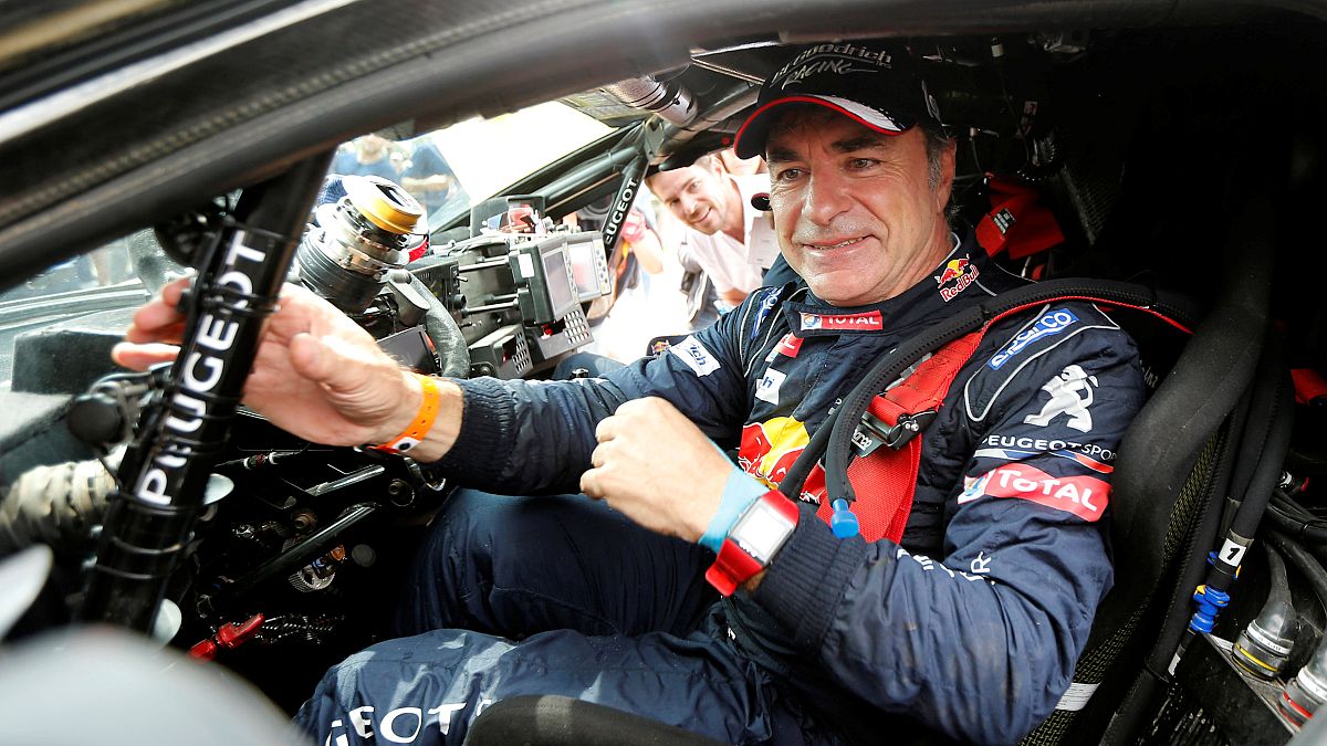 Carlos Sainz triunfa no Dakar