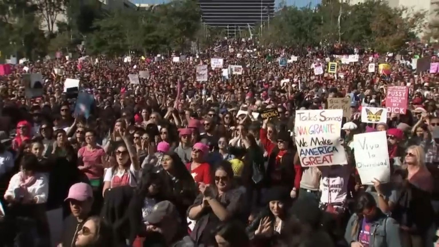 El movimiento feminista vuelve a las calles de EEUU