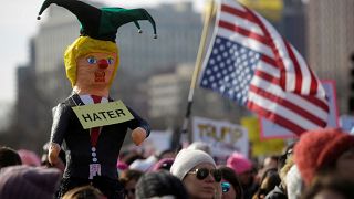 "Marcha das Mulheres" em desafio a Trump