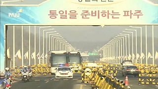 Pyeongchang 2018: delegazione nordcoreana in Corea del Sud