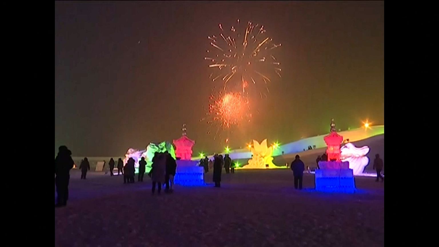 Cina, anche Xinjiang Uygur ha la sua festa della neve