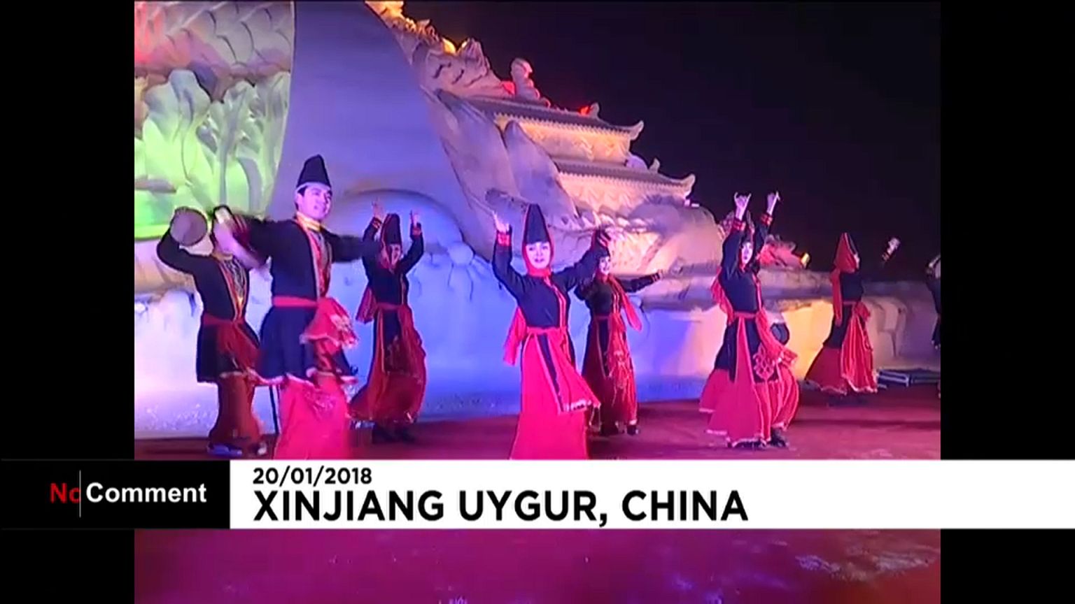 Festival de neve e gelo no norte da China