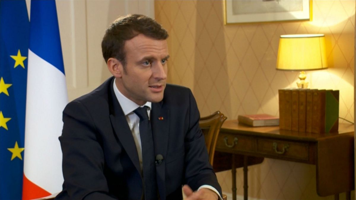 It was a 'mistake' to hold yes-no vote on Brexit, says Macron