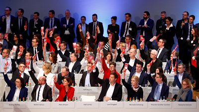 Съезд СДПГ проголосовал за начало переговоров о коалиции с ХДС/ХСС