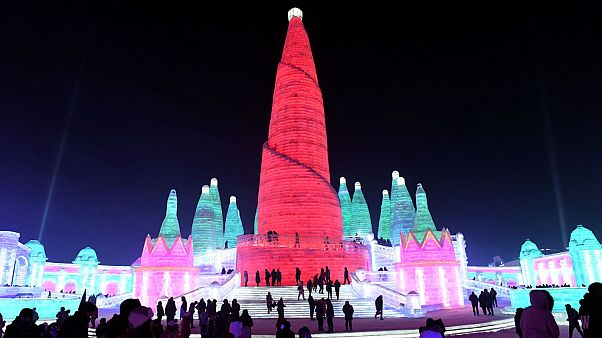 جشنواره برف و یخ در چین جشنواره برف و یخ در چین