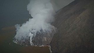 Вулкан проснулся в Папуа-Новой Гвинее