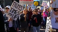 Multitudinaria participación en la segunda Marcha de las Mujeres en EEUU