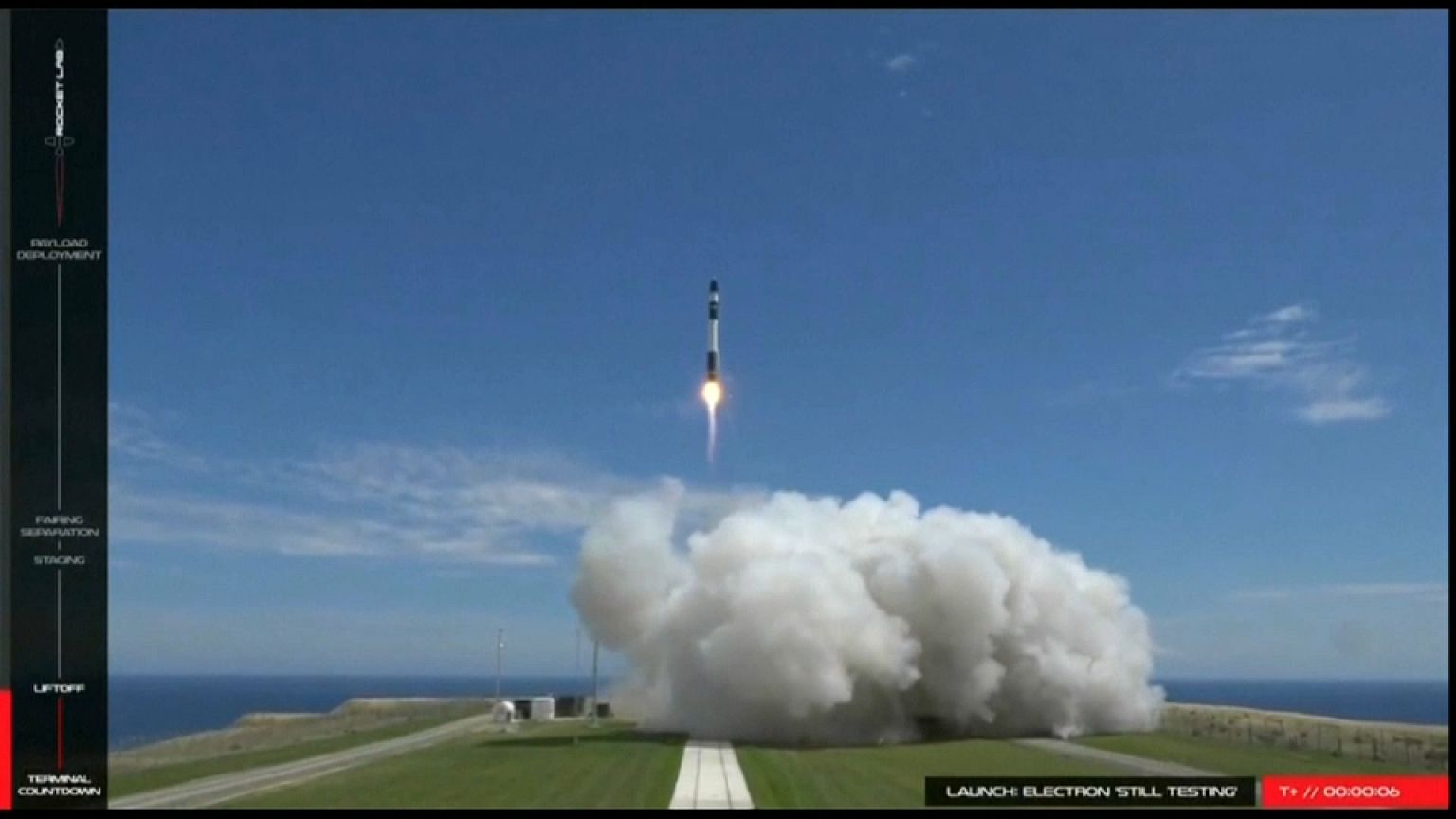 Erfolgreicher Raketenstart für "Rocket Lab"