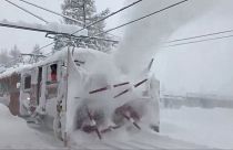 La Svizzera sotto una coltre di neve