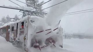 La Svizzera sotto una coltre di neve