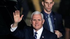 Mike Pence arrive en terre promise