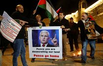 Il vicepresidente americano Pence è arrivato in Israele