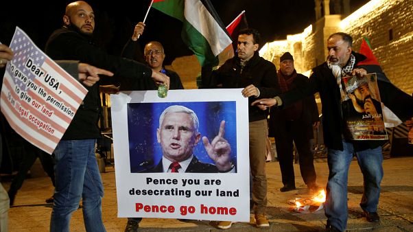 Il vicepresidente americano Pence è arrivato in Israele Il vicepresidente americano Pence è arrivato in Israele