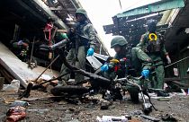 Halálos bombatámadás volt egy thai piacon
