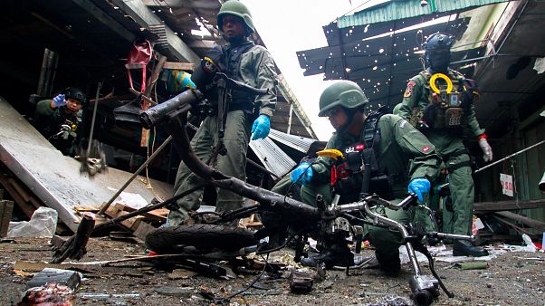 Halálos bombatámadás volt egy thai piacon Halálos bombatámadás volt egy thai piacon