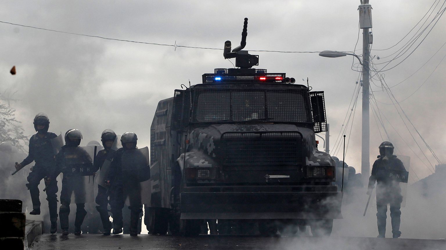 Protestas violentas en Honduras en una semana crucial
