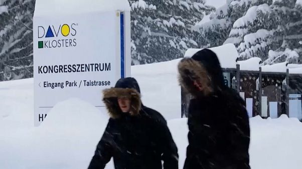 Todo listo para el comienzo del Foro de Davos Todo listo para el comienzo del Foro de Davos
