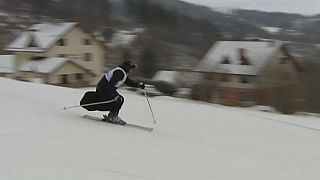 Des soutanes sur les pistes de ski polonaises!