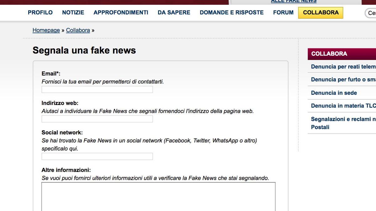 Perfino la polizia anti-fake news pubblica una fake news