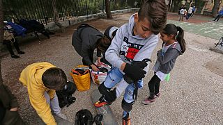 اليونان: تعليم أطفال اللاجئين التزلج من أجل التغلب على مصاعب الحياة
