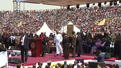 George Weah investi président du Liberia