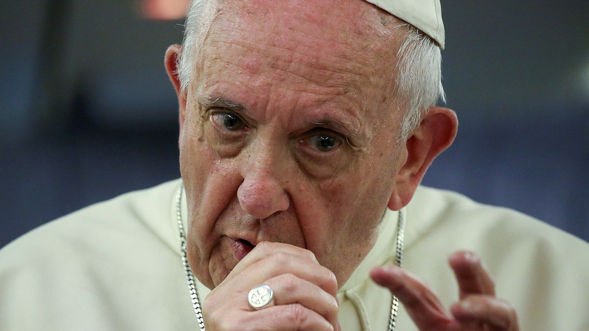 Pope Francis apologises to sexual abuse victims
