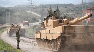 Türkische Militäroperation an der Grenze zu Syrien