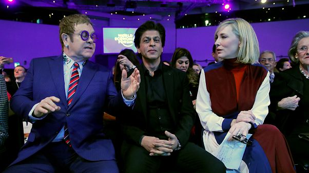 Davos ehrt Cate Blanchett, Elton John und Shah Rukh Khan Davos ehrt Cate Blanchett, Elton John und Shah Rukh Khan