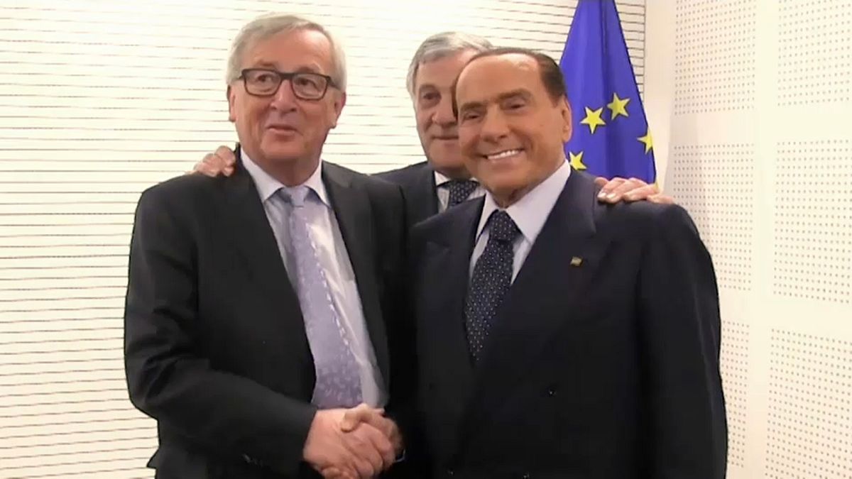 Berlusconi returns to Brussels after seven years
