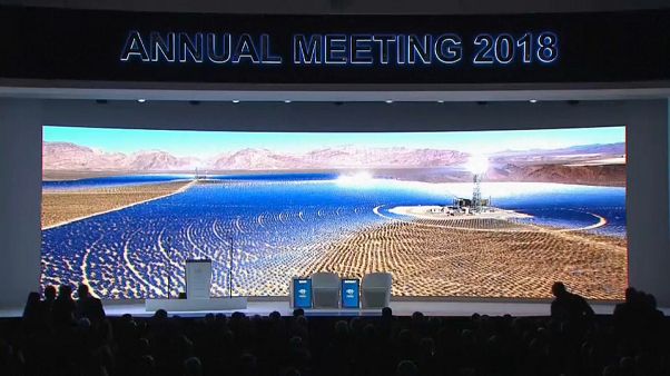Il panel introduttivo del World Economic Forum di Davos Il panel introduttivo del World Economic Forum di Davos