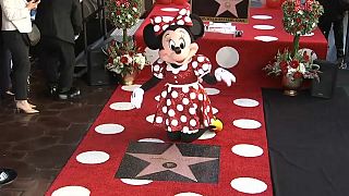 Minnie conquista estrela no Passeio da Fama de Hollywood