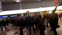 Pelea entre kurdos y turcos en el aeropuerto de Hannover