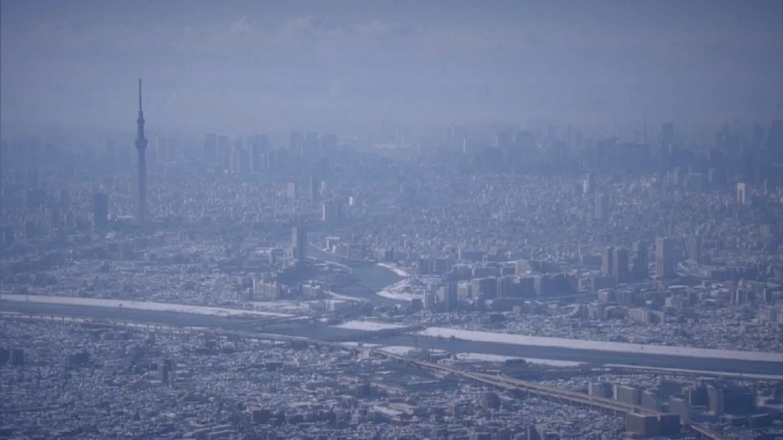 Tokyo snow