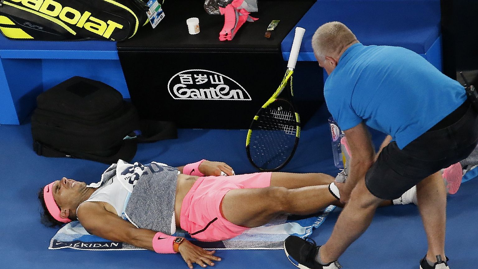 Nadal abandonne à l'Open d'Australie
