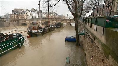 Парижская река Сена опять выходит из берегов