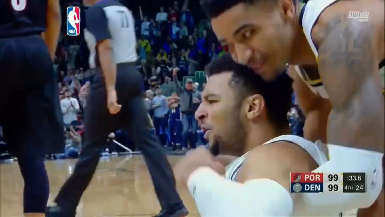 Un Jamal Murray de récord tumba a Portland